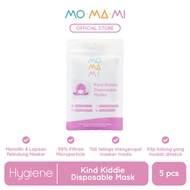 Momami kind kiddie disposable masks 5pcs