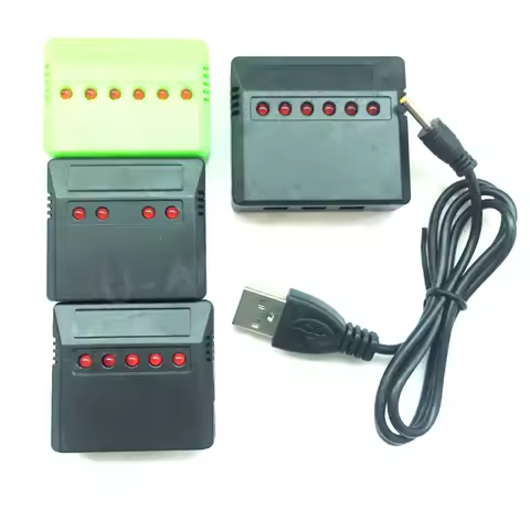 Mini 4 Port 5 port 6 port Lipo Battery USB Charger For Syma X5C Hubsan H107 Wltoys RC UFO Quadcopter