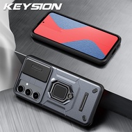 Keysion Ốp chống sốc cho Samsung A55 5g A35 A25 A15 trượt camera khung bảo vệ đứng điện thoại bìa ch