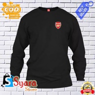 - Laliga Arsenal Long Sleeve T-shirt - Long Top T-shirt-Short Sleeve T-shirt-Premium Distro T-shirt 