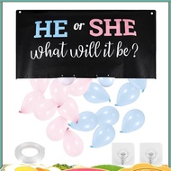 lenachristy The Perfect Addition to Your Gender Reveal Party Supplies Gender Reveal Balloon  or Girl