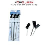 (Nội địa Nhật) Set 3 chổi cọ làm sạch khe rãnh MIRAI Nhật Bản