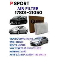17801-21050 AIR FILTER LEXUS NV200 RC350 COROLLA ALTIS AXIO VOXY RAV4 SIENTA VIOS NCP93 WISH YARIS