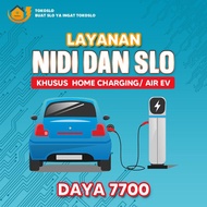 SLO DAN NIDI PLN 7700 UNTUK HOME CHARGING MOBIL LISTRIK