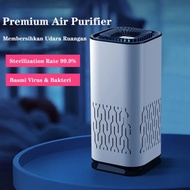 Smart Air Purifier Portable Penyaring Udara Ruangan Filter Hepa Low