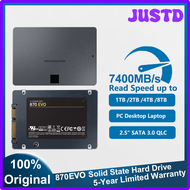 [JUSTD] SSD 870 EVO Solid State Disk V-NAND SSD 4TB 2TB 1TB High-speed High-capacity SATA3 Interface