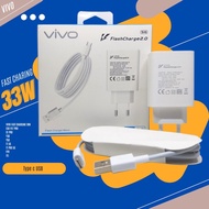 Original Vivo 33W Charger 100% Fast Charging Type C