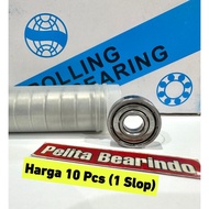 Bearing Laher 608 ZZ PRICE 10 PCS (NO BRAND) 608ZZ
