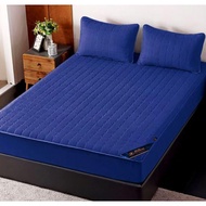 Cadar Set Hilton Queen Soft Bedsheet Hotel Cadar Patchwork Bedsheet Qeen/King/Single Set Bedsheet