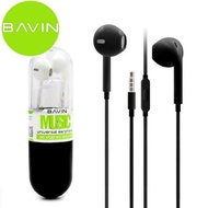 BAVIN HX820 universal earphone 3D stereo sound Tube headset inear with microphone Universal Earphone