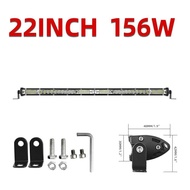 ไฟสปอตไลท์ Led 12v รถยนต์ 24V 6D LED Led Super bright Lampu Light Bar Ultra Thin 7-32 Inch for 4X4 T