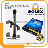 Solex M1 Brake/Clutch pedal lock (MANUAL CAR)