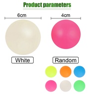 Luminous Squishy Balls Stress Relieve Toys Tiktok Glow in the Dark Mainan Penghilang Stress Lubang A