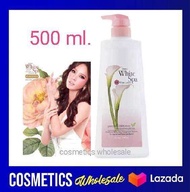 ส่งฟรี !! Mistine white spa whitening lotion 500 ml . โลชั่นมิสทีน ไวท์ สปา ไวท์เทนนิ่ง โลชั่น บำรุง