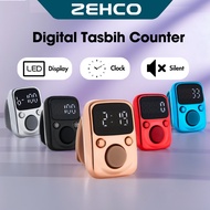 Zehco Digital Tasbih LED Display Ring Zikir USB Rechargeable Tally Counter Tasbih Zikir Digital Ring