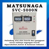 STAVOLT MATSUNAGA SVC-5000N - STABILIZER LISTRIK MATSUNAGA 5000 WATT - GALAXY FUTURE