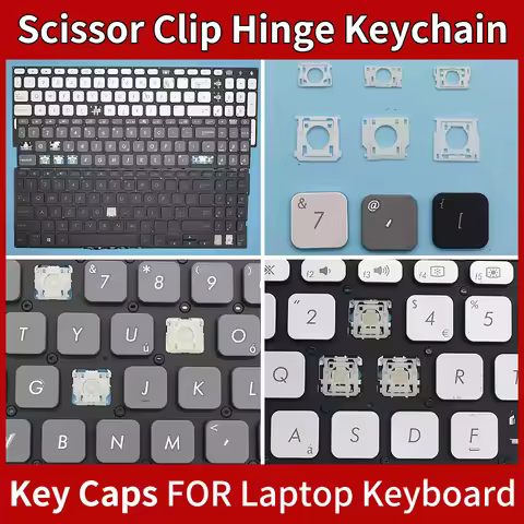 Replacement Keycaps Scissor Clip Hinge For Asus Vivobook 17 X712 X712JA X712J X712UA X712EQ X712FA S