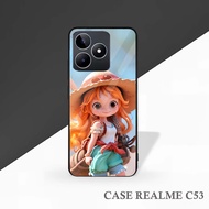 HP (GF31) Softcase Glossy Realme C53 Shiny Casing C53 | Protector Realmehp | Premium Rubber Case Rea