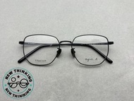 agnes b. AB70104男女款眼鏡框 純鈦超輕款  提供數據可配鏡片 size：52-17-145總寬142框高43重量14克
