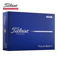 2026 Titleist Tour Soft Golf Balls (White)