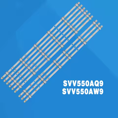 LED Backlight strip 6 lamp For SVV550AW9-A B JL.D55061330-078AS-M 078HS TX-55GX550B VES550QNYL-2D-N0