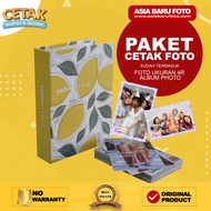 Print 4R Templet Photos + Album (200 Sheets 4r + Album Contains 200 Sheets)