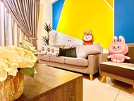 1000平方米3臥室獨立屋 (振林山／樂高樂園) - 有2間私人浴室 (labubu 3BR Family Suite 8min walk Legoland Medini)