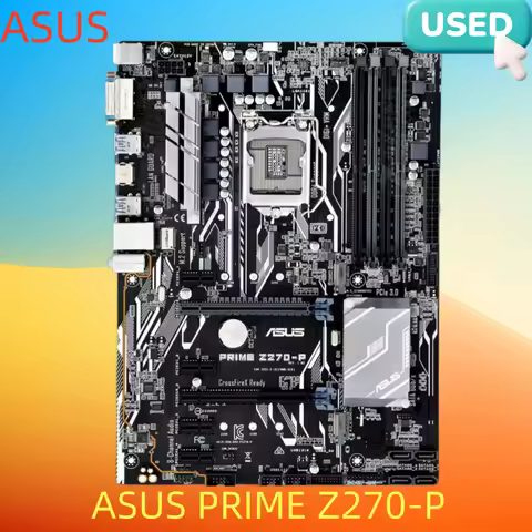 ASUS PRIME Z270-P motherboard LGA 1151 DDR4 USB3.1 64GB VGA HDMI