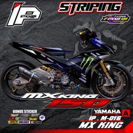 (cod) striping MX KING150(monster energy)- sticker striping variasi list yamaha MX KING150(monster e