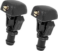 Jodriva 2pcs 3W7Z17603AA Car Windshield Wiper Washer Nozzle Jet Replacement Windshield Heater Nozzle