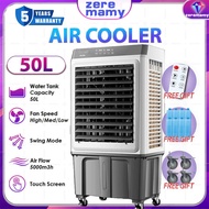 5 year warranty🔥50L/40L  Portable Air Cooler Adjustable  Remote Control Aircond Cooling Fan Air Cond