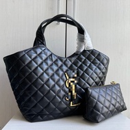 Top Y Yangshulin icare Diamond Bag tote Lambskin maxi Retro Bag Shopping Bag Child Mother Bag Should