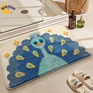 KOWELOSE Bathroom Rug, Durable Soft Comfort Plush Rug,  Cute Animal Rubber Backing Anti-Slip Quickly