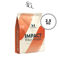 MyProtein Impact Whey Protein (2.5kg/1kg) - Whey Protein Concentrate, 100% Whey, Lean Muscle