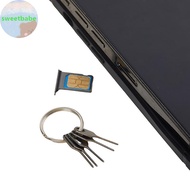 Sweetbabe 5pcs/Set SIM Card Eject Pin Key Tool Needle SIM Card Tray Holder Eject Pin for Mobile Phon