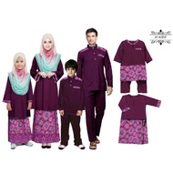 [GIRL] PURPLE SONGKET EXCLUSIVE FAMILY RAYA 12M 18M 1Y 2Y 3Y 4Y 5Y 6Y 7Y 12Y