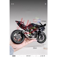 Diecast Huayi Kasaki H2R/ H2 19 collection of children's gift toys - H2R