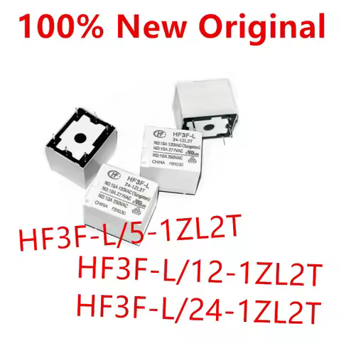10piece HF3F-L/5-1ZL2T 、HF3F-L/12-1ZL2T 、HF3F-L/24-1ZL2T New high-power relay HF3F-L-5-1ZL2T 、HF3F-L