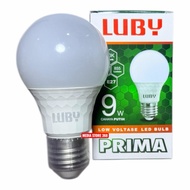 LUBY PRIMA 9W LED A-BULB LOW VOLTAGE 6,500K 855LM LED BULB LAMP WITH SNI WARRANTY
