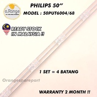 50PUT6004/68 PHILIPS 50" LED TV BACKLIGHT(LAMPU TV) PHILIPS 50 INCH LED TV BACKLIGHT 50PUT6004 50PUT600