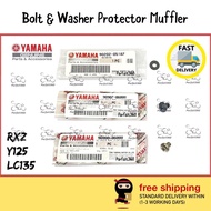 98980 98907-06008 RXZ / Y125ZR / LC135 / FZ150 / SRL110 / SRL115 Bolt Protector Muffler / Screw Skru