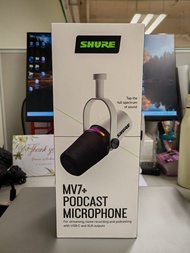 SHURE MV7+ Podcast Microphone