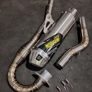 Racing exhaust DTM 150, DTM200, DMX R150, crf 150l, crf230, xr200,xr 150 muffler pipe klx 150 slg bf