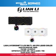 LIAN LI Hydroshift 2 Lcd 360 Tl AIO CPU Liquid Cooler - Black / White