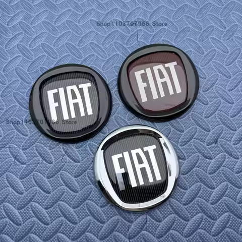 FIAT Cronos Car Front Emblem Rear Trunk Emblem Sticker for Cronos FIAT Logo Replacement Rear and Rea