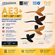 NSB AERATRON 3 AE3 AE3+ 43" 50" 60” DESIGNER DC CEILING FAN REMOTE CONTROL