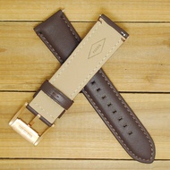 1/3✈FOSSIL Strap 22MM Genuine Leather Bracelet Men FS4990FS4735ME3099ME3099ME3052FS4813