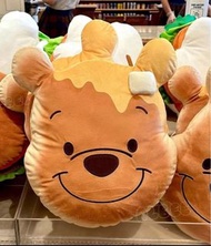 現貨 日本東京迪士尼樂園 維尼 小熊維尼鬆餅 大頭抱枕靠墊娃娃玩偶