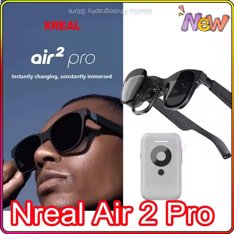 XREAL Nreal Air 2 Pro Smart AR Glasses HD 130 Inches Space Giant Screen Private Cinema Portable 1080
