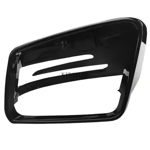 1pc Black Side Mirror Cap Covers For Mercedes Benz W212 W204 C E S Class W176 W246 C117 X156 X204 W2